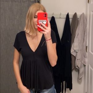 Urban Outfitters V Neck Blouse